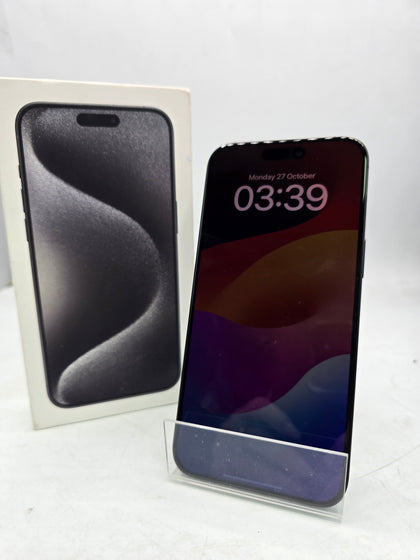 iPhone 15 Pro Max 256GB Black Titanium Unlocked - Very Good