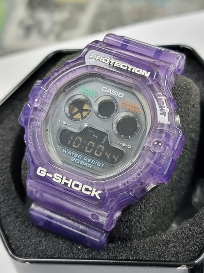 G-SHOCK Translucent Digital Watch Purple