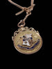 9ct Yellow Gold Albert Chain Necklace With Haslingden AMA Football League Medal Pendant & T-Bar - 16" Long - 26.12 Grams