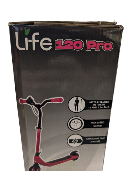 BRAND NEW LIFE 120 PRO PINK ELECTRIC SCOOTER BOXED PRESTON STORE