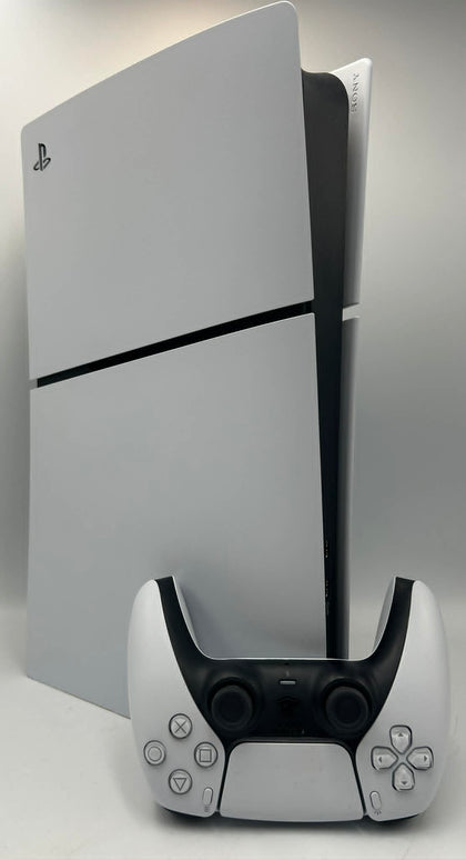 Playstation 5 Slim Digital Edition Console, 825GB, White, boxed