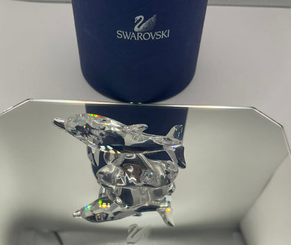 Swarovski crystal Baby Dolphin