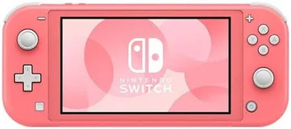 Nintendo Switch Lite Coral Handheld Console ** Unboxed **