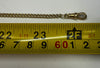 9ct Gold Albert Pocket Watch Chain with T Bar 24"