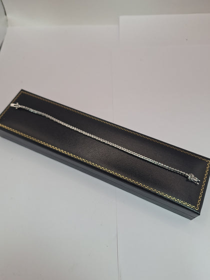 NEW OTHER 925 SILVER BRACELETE ,, 925 , WEIGHT 6.5G LENGHT 8