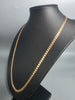 9CT Gold Chain 375 15.4G HM 22'' IN LENGTH LINKS ARE 5mm