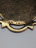 9CT Gold Chain With 9CT Gold ST Christopher Pendant