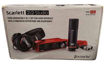 Scarlett 2i2 Studio **Boxed**