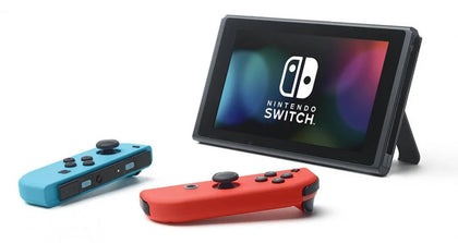 Nintendo Switch Neon Red/Blue Console & 1 Game