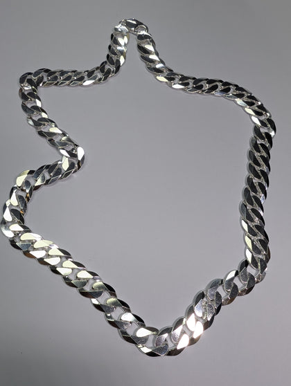BRAND NEW HEAVY SILVER 925 CURB CHAIN