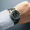 Mens Bulova Military Hack Watch
