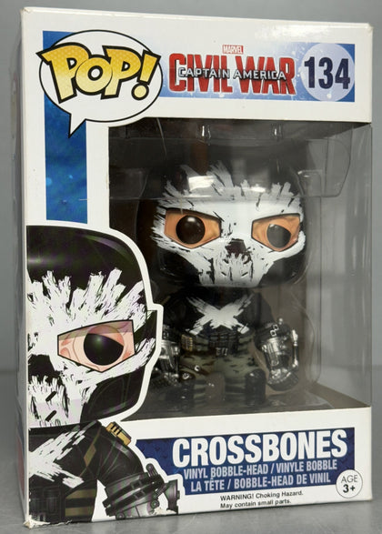 ** Collection Only ** Funko Pop! Vinyl Captain America Civil War Cross Bones #134