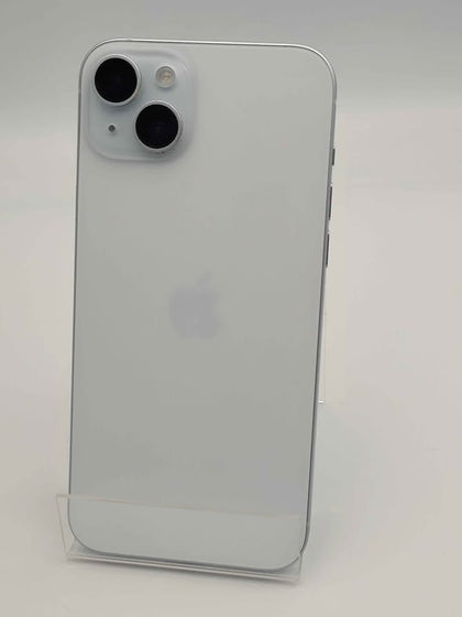 Apple iPhone 15 Plus Mobile Phone – 128GB – Blue – Unlocked – 92% Battery Health (328 Cycles) – Scratched