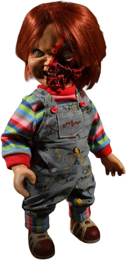 Mezco Child's Play 3 Designer Series Talking Pizza Face Chucky