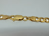 9ct yellow gold curb chain 24"