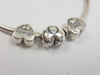 Pandora Bracelet 20cm sterling silver with 3 charms LEYLAND
