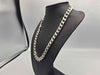 925 Sterling Silver Thick Curb Chain Necklace – 163.71g – 22" Long – Approx. 10mm Wide
