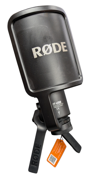 Rode NT- USB Professional Condenser Desktop USB Microphone Pop Filter & Stand *Boxed*