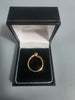 9CT Gold Ring With Stone 2.6G HM SIZE L