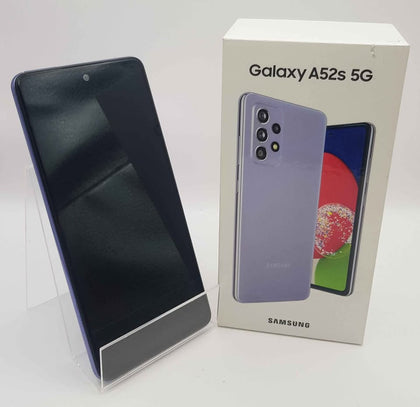 Samsung galaxy A52s 5G unlocked & boxed dual sim 6GB+128GB awesome violet