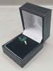 9K (375 Hallmarked & Tested), Gold Ring With Green Stone, Weight: 2.71G, Size: M