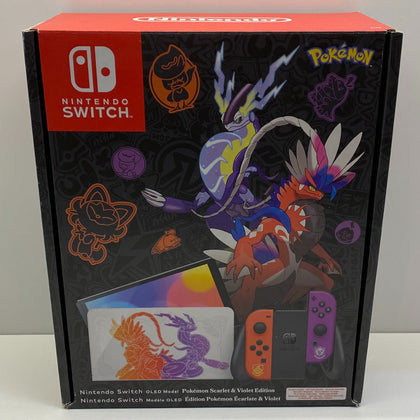 Nintendo Switch OLED Console Pokemon Scarlet & Violet Edition 64GB Boxed