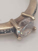 (9ct Hallmarked&Tested), 2g Gold Ring With CZ Stones, Size P