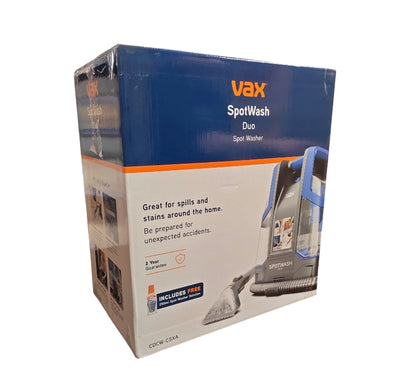 Vax Spotwash Duo Spot Washer**Boxed in Brand New Condition**