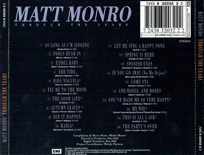 Matt Monro – Through The Years