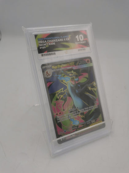 2025 PHANTASMAL FLAMES MEGA CHARIZARD X EX GRADE 10 GEM MINT