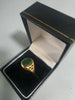 9ct GOLD RING 375 3.2G Size P