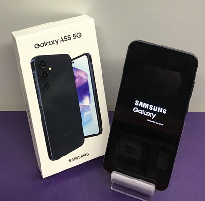 **BOXED** Samsung Galaxy A55 5G - 128GB - Awesome Navy - Dual SIM - UNLOCKED.