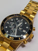 Mens Gold Plated Armani Watch