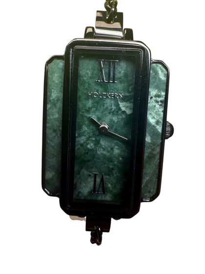 HOLZKERN THE JAY MARBLE & BLACK WATCH BOXED