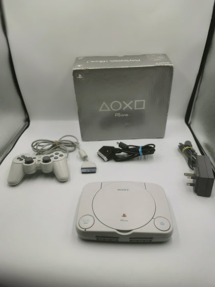 Sony PSone Console, White, Boxed with 1 controller and Wires