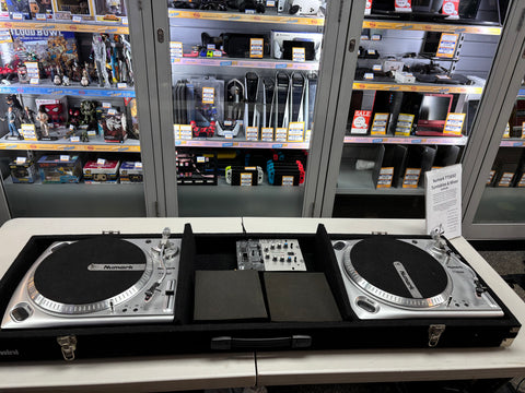 Numark DJ Decks and Mixer