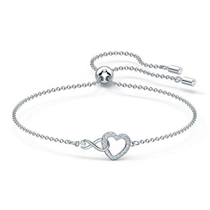 Swarovski Infinity Heart Bracelet.