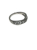 White Gold Diamond Ring - 9ct - 3.3g - Size 'O'