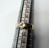 9ct yellow gold wedding band ring size N 1/2