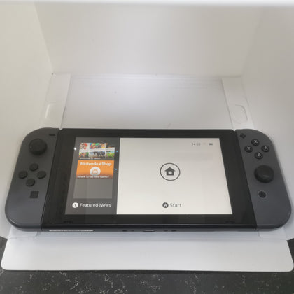 Nintendo Switch Console, 32GB + Grey Joy-Con, Unboxed.