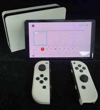 Switch Console - 64GB -  OLED + White Joy-Cons