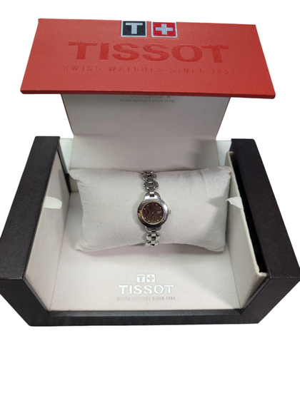 LADIES TISSOT WATCH BOXED WITH SPARE LINKS