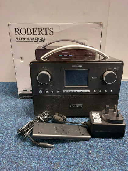 Roberts Stream 93i - Network audio player - 12 Watt  - high-gloss piano Black