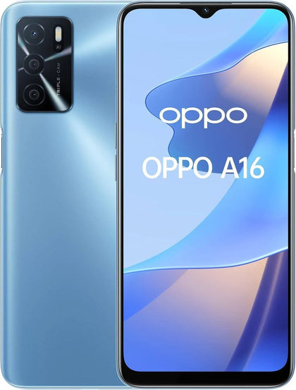 Oppo A16 32gb Pearl Blue Unlocked 4g Smartphone Dual Sim Pristine A++