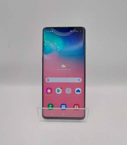 Samsung Galaxy S10 Dual SIM, 128GB Prism White, Unlocked, Unboxed