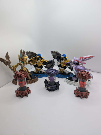 Skylanders Imaginators Figures Bundle Inc - King Pen, Blaster Tron, Golden Queen (No Game Or Portal.)