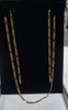 9ct Yellow Gold Figaro Chain - 22" - 7.38G - Hallmarked **Needs a New Clasp**