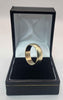 9ct Yellow Gold Band - Size S - 6.17g - Hallmarked