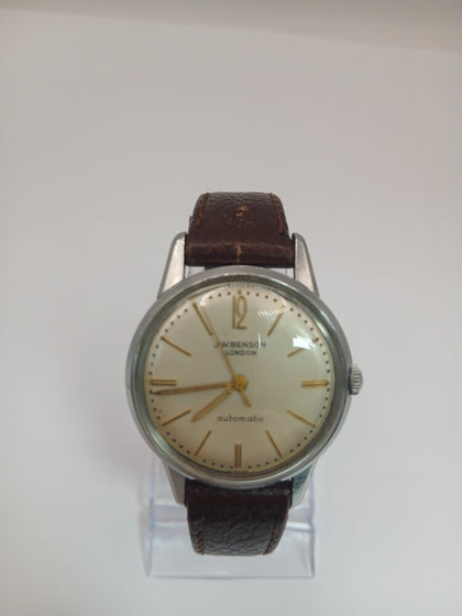 J. W. Benson London Vintage Men's Automatic Stainless Steel men’s watch