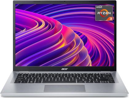 Acer Aspire Go 14 AG14-21P Laptop - AMD Ryzen 3 7320U, 8GB, 128GB SSD, Integrated Graphics, 14 Inch WUXGA, Windows 11, Silve